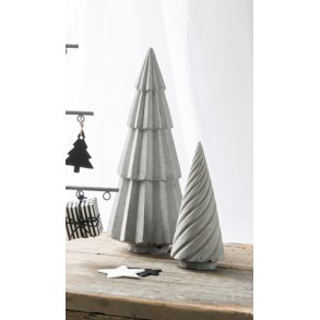 Juletr�. Beton. 25 cm.