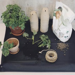 Arbejdsbakke. Sort. Sammenklappelig