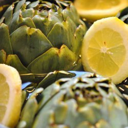 Artiskokker fr�. Green globe. Cynara scolymus. Ca. 50 Fr�.
