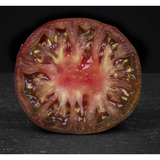 Tomat. Black from Tula. Solanum lycopersicum. Fr.