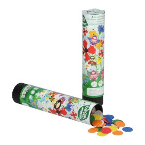 Blomsterkonfetti fr� i r�r. Ca. 1,5-2 gr. fr�