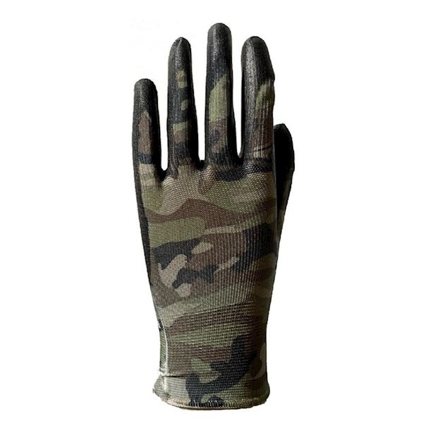 Handsker. Kixx. Camouflage. Str. 10