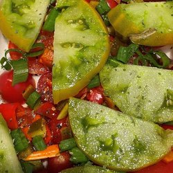 Tomat fr�. Charlie Green. Solanum lycopersicum. Ca. 10 fr�