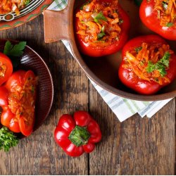 Peber. Topepo rosso. Capsicum annuum. Fr.