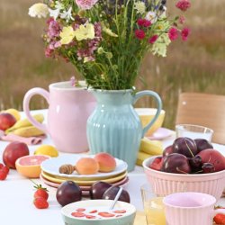 Vase / Kande. Green tea. Stentj. 1,7 liter.