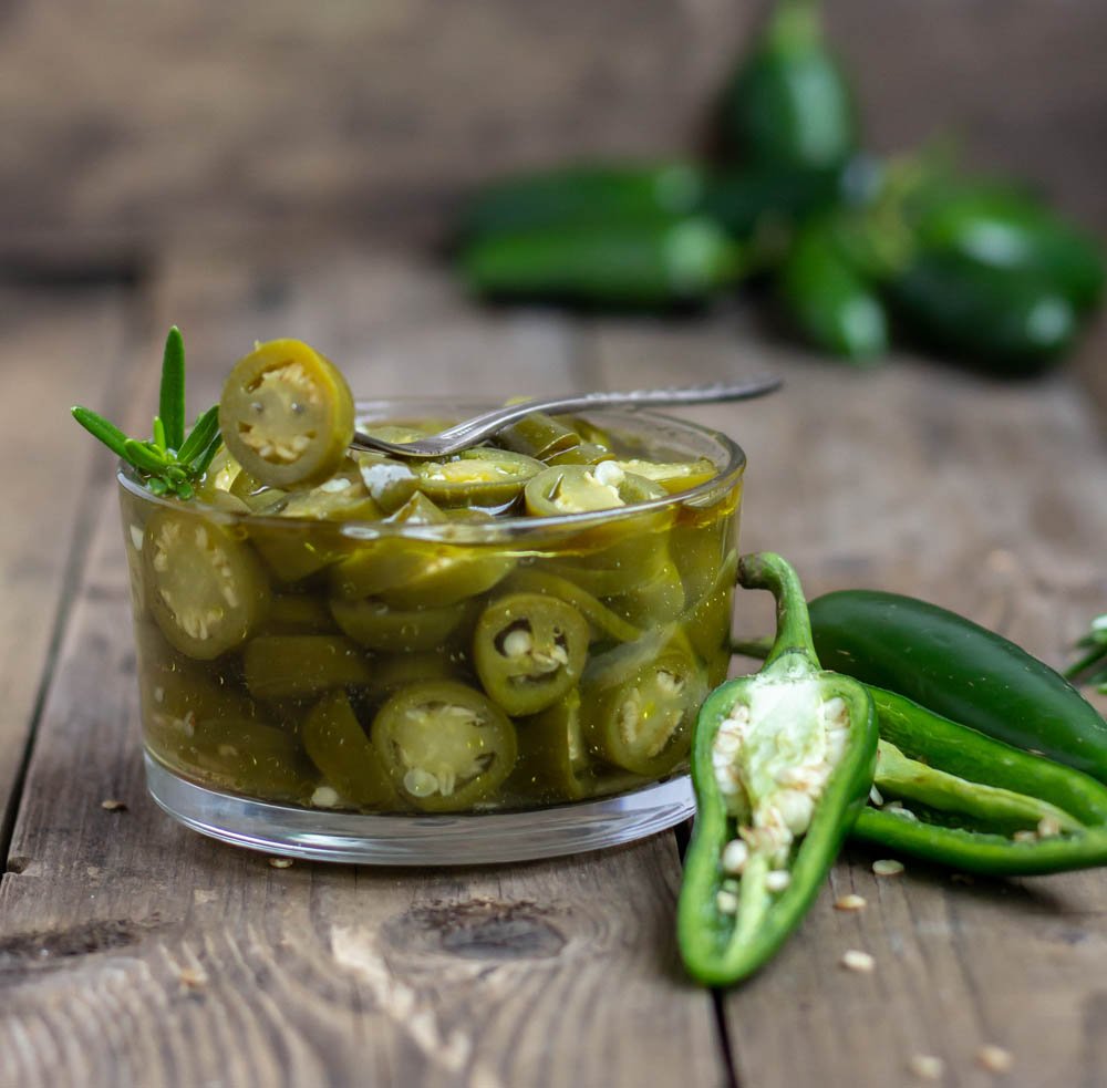 Chili Jalapeno. Velegnet til nedfrysning.
