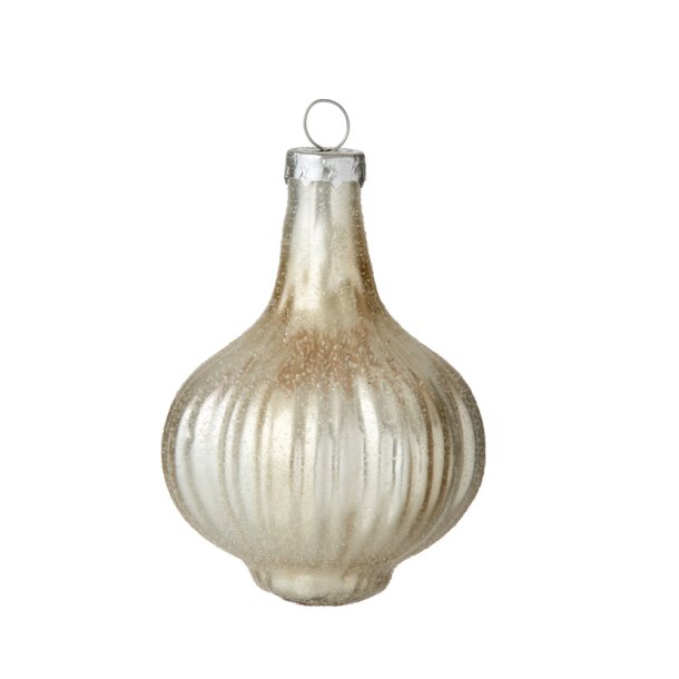 Julekugle, Glas. Champagne garlic