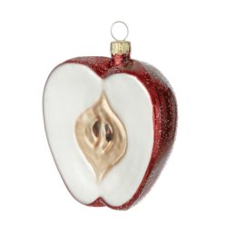 Julekugle. Glas. ble