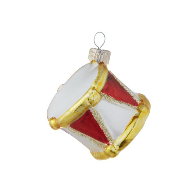 Julekugle. Glas. Tromme.