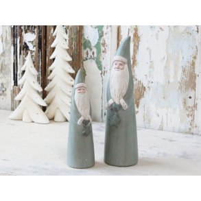 Julemand. Antik grn. Mellem.