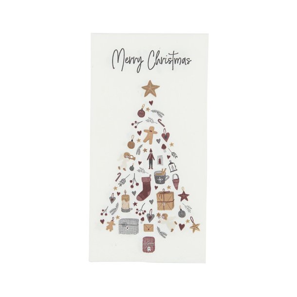 Servietter. Merry christmas.