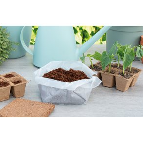 Jord. Kokos. Komprimeret