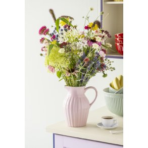 Vase / Kande. English rose. Stentj. 1,7 liter.