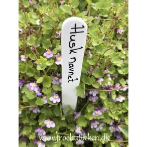 Planteskilte. Hvide. 13 cm. 50 stk.