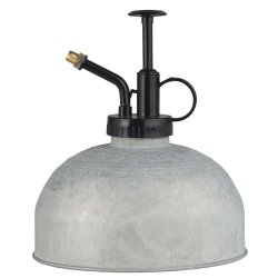 Forst�verflaske. Gr�. Metal. Ib Laursen